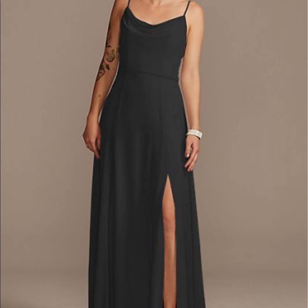 Black formal dress